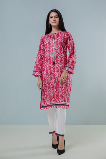 Bonanza Satrangi Pink Lawn Suit Rsk222p40 Eid Pret 2022 Online Shopping